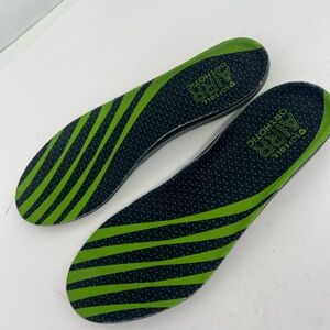 Men's Sof sole Airr Orthotic Insoles - Black and Green